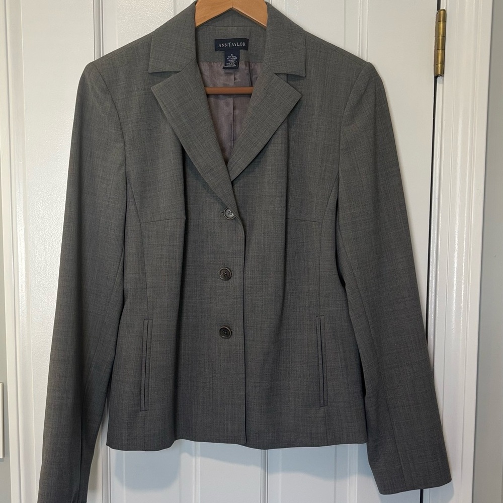 Ann Taylor Charcoal Women's Suit